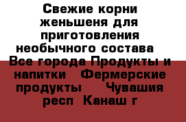 Свежие корни женьшеня для приготовления необычного состава - Все города Продукты и напитки » Фермерские продукты   . Чувашия респ.,Канаш г.